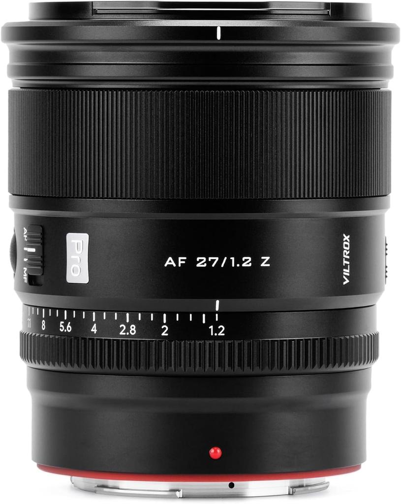 Viltrox AF 27мм Pro Z Mount Объектив с автофокусом для камер Nikon Объектив F1.2, Сверхбольшая диафрагма, Легкий, АФ с обнаружением глаз, APS-C (Z5, Z50, Z6, Z6II,
