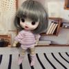 Shorts Socks Doll Underwear T-shirt OB11 Striped Tops DIY Toy Ob11 Doll Clothes  Boy Girl Gift