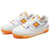 New Balance 550 White Vibrant Orange Sneakers BB550WTO