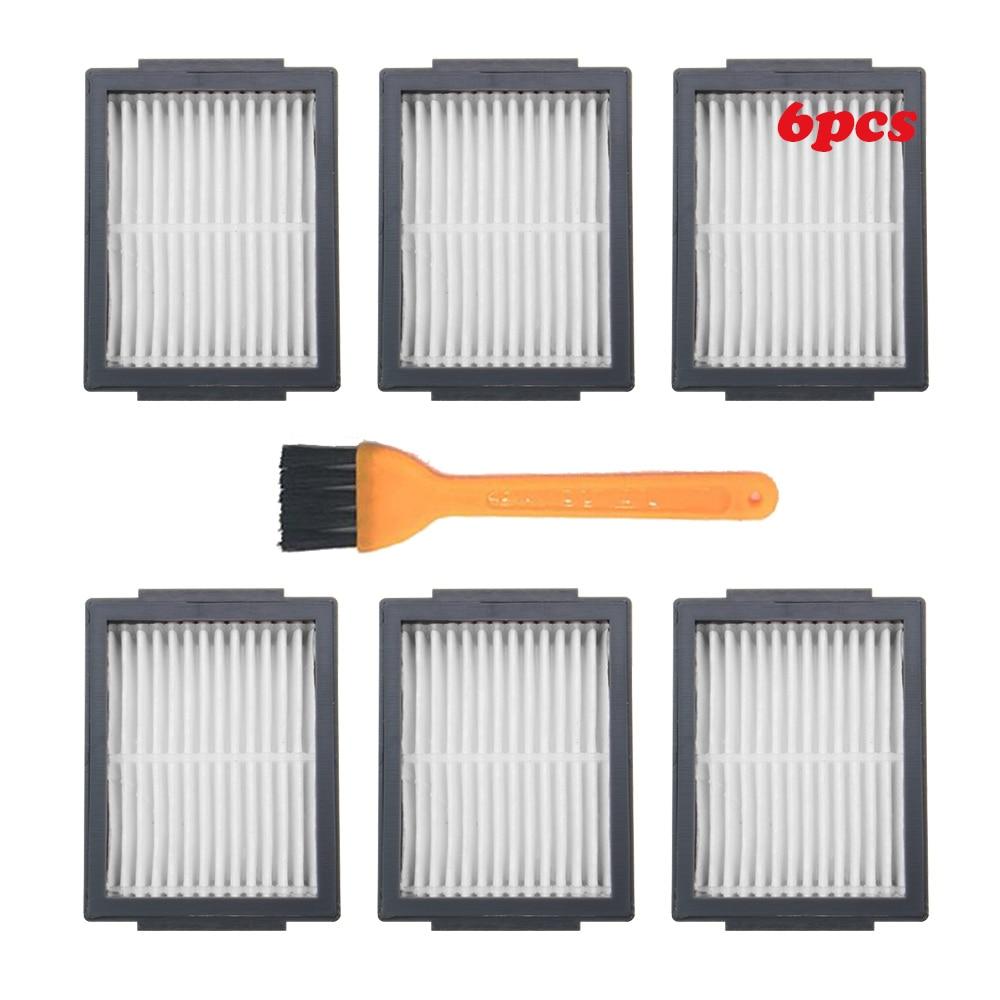 Hepa-фильтр + боковая щетка + валик щетки для iRobot Roomba i7 E5 E6 Series, запасные части для робота-пылесоса