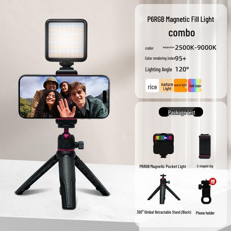Мини RGB заполняющий свет Yingkexi для DSLR-камер для фотосъемки и прямых трансляций