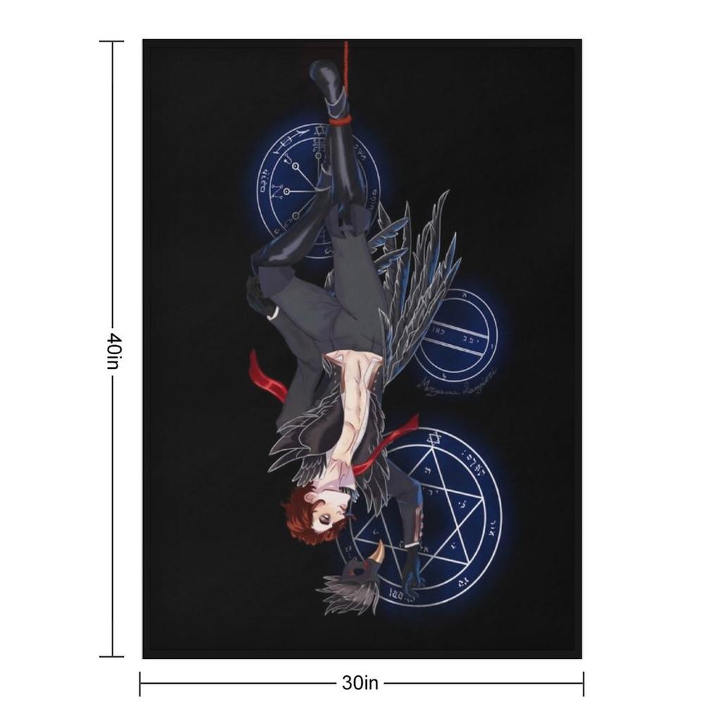 The hanged man Throw Blanket Thermal Flannels Summer Beddings Summer Blankets