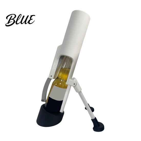 One Motion Bottle Opener Mortar Beer Automatic Mechanical Fast Smooth Casual Gathering One-Hand Operation Cap Remover for Home Bar Parties BBQ
