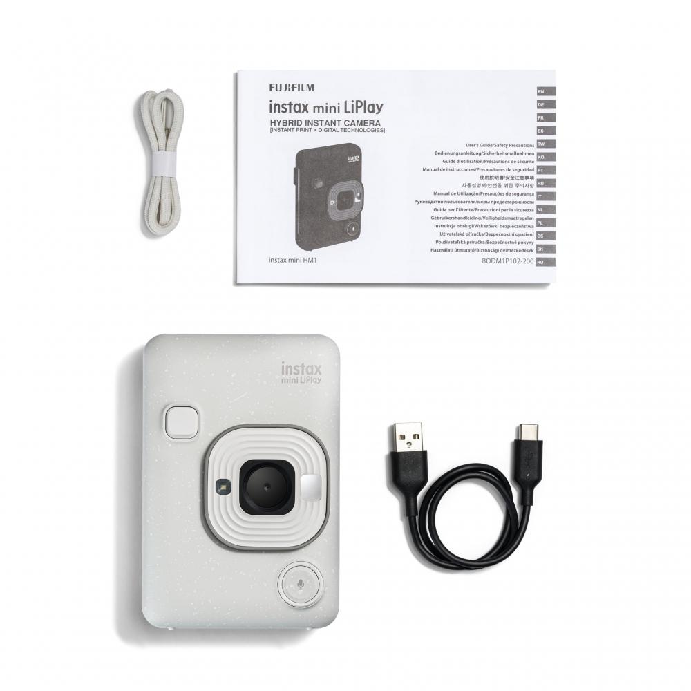 Fujifilm Instax Instant CameraSmartphone Printer instax mini LiPlay White INS LIPLAY C WHITE VN
