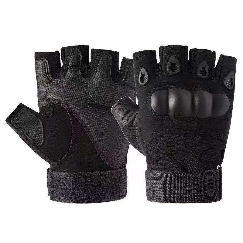 Tactical Gloves Half Finger Paintball Gym Sports Hunting Anti-Skid Men Bicycle Full Finger Gloves Protective Gear