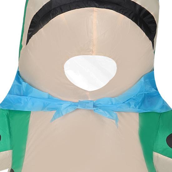 Надувной костюм лягушки для взрослого ребенка, забавный надувной костюм лягушки с воздушным насосом, лягушачий комбинезон на все тело для Хэллоуина, косплея