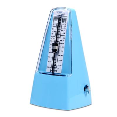 Метроном Asdays с маятником, высокоточный механический инструмент, компактный, для практики на пианино, 11,7 x 20,3 см (синий)