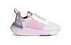 Adidas Neo Racer TR21 Comfortable Slip Resistant Abrasion Resistant Low top Toddler Shoes Pink Baby GZ3365
