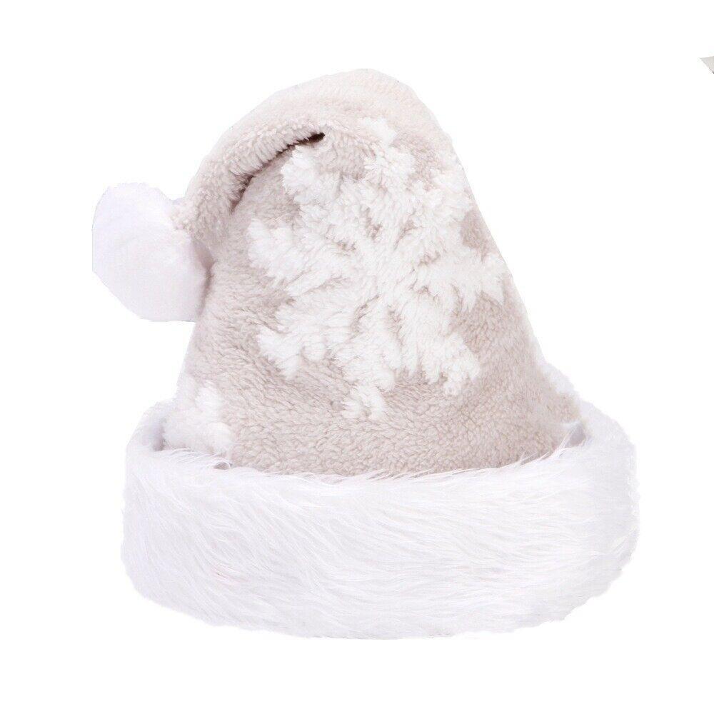 Party Supplies Pluffy Santa Hat Soft Xmas Cap New Christmas Plush Hat