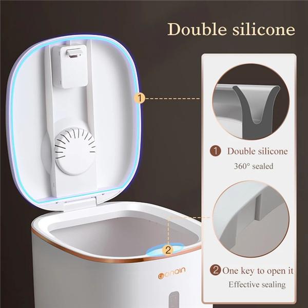 5 кг контейнер для хранения риса с колесом, влагостойкий герметичный дозатор риса, пластиковый контейнер для хранения сыпучих круп, корма для домашних животных