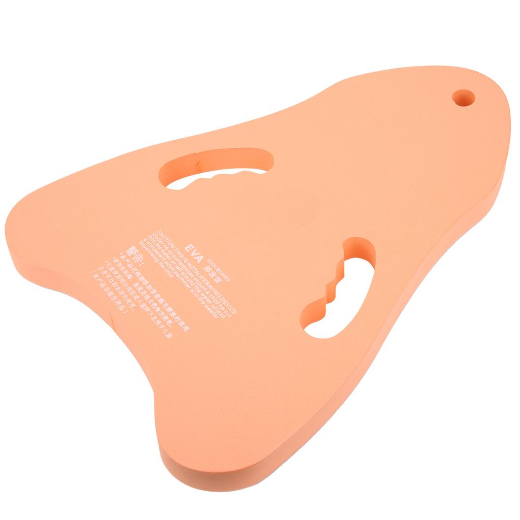 Safety Swimming Tranning Aid Kickboard EVA Floating Board with Handle for ChildrenOrange