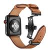 Ремешок из натуральной кожи для Apple, ремешок для часов 45 мм, 41 мм, 44 мм, 40 мм, 42 мм, 38 мм, браслет Correa 44, браслет iWatch series 3, 4 SE, 6, 7, ремешок 45 мм