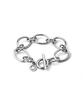 LION HEART Bracelet LH-1 "SUNNY" Chunky Chain Bracelet / Surgical Stainless Steel 316L (Hypoallergenic) (Includes Pouch) Silver