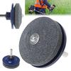 50MM Shaft Mounted Lawn Mower Sharpener OD 50mm Knife Sharpening Abrasive Wheel Drill Tool Garden Tool Lawn Mower Parts