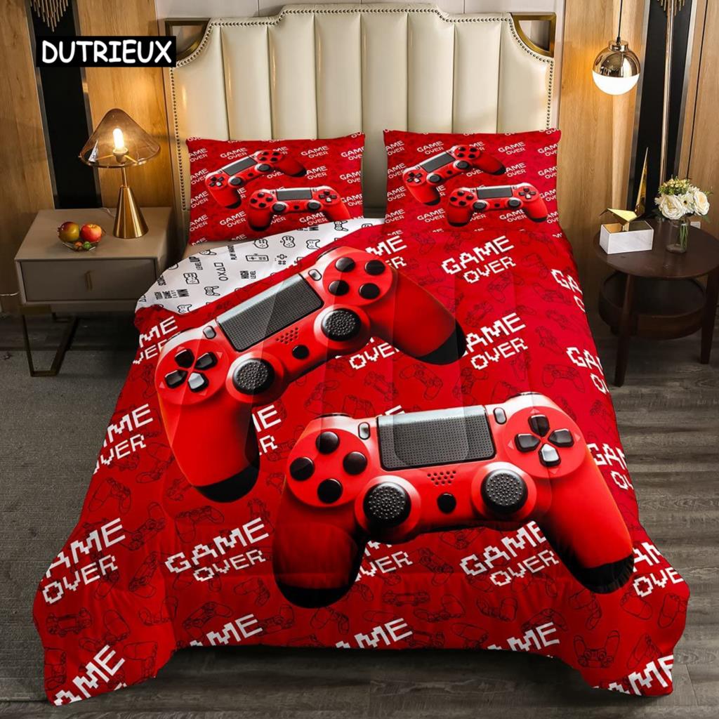 Ультрамягкий комплект постельного белья с 3D-темой «Череп» Полный/King/Queen-size Роскошный готический комплект постельного белья с черепами и костями скелета