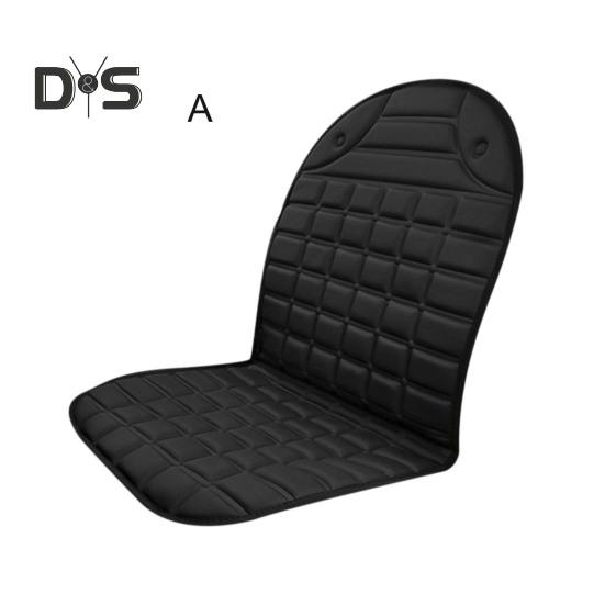 Подушка для сиденья автомобиля с подогревом, регулируемая температура, быстрый нагрев, легко моется, универсальная, для внедорожников, грузовиков, зимняя подушка для сиденья