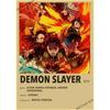 Горячие комиксы из фильма «Убийца демонов», постеры с поездом Муген, крафт-бумага, ретро аниме-плакат, настенный художественный декор, домашняя комната, бар, живопись, наклейки