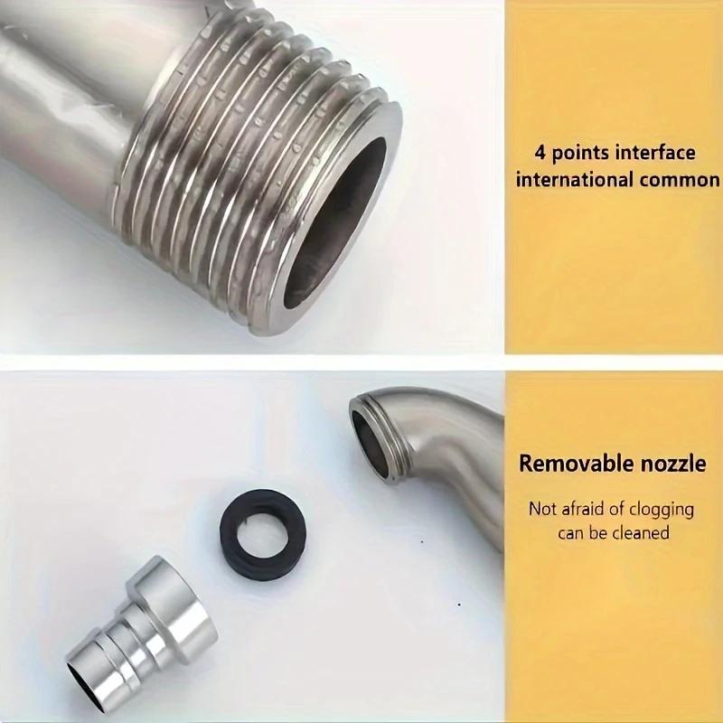 Washing machine faucet G1/2 interface, easy to open/close compression valve single hole installation faucet modern design