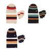 Kids Winter Knit Ear-Warm Set: Hat Scarf Gloves 3-Piece Thick Warm Nordic Style Snow Sports