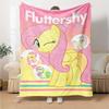 1pc My Little Pony8 Blanket, Gift, for Men and Women, Soft Blanket, Good for Sofa Bed Couch Travel, Lightweight Flannel Blanket
