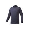 Junior Breath Thermo High Long Baseball Navy Undershirt, Neck, Sleeve, Apparel, 12JA6P55,