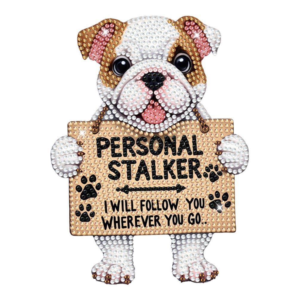 Акриловая качающаяся голова немецкая овчарка 5D DIY алмазная мозаика настольные украшения алмазная живопись настольные декоры декор стола для спальни