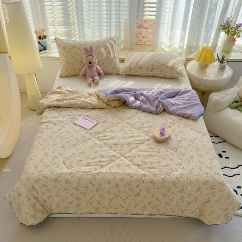 Mengge Yungan double-layer yarn antibacterial lace summer quilt core