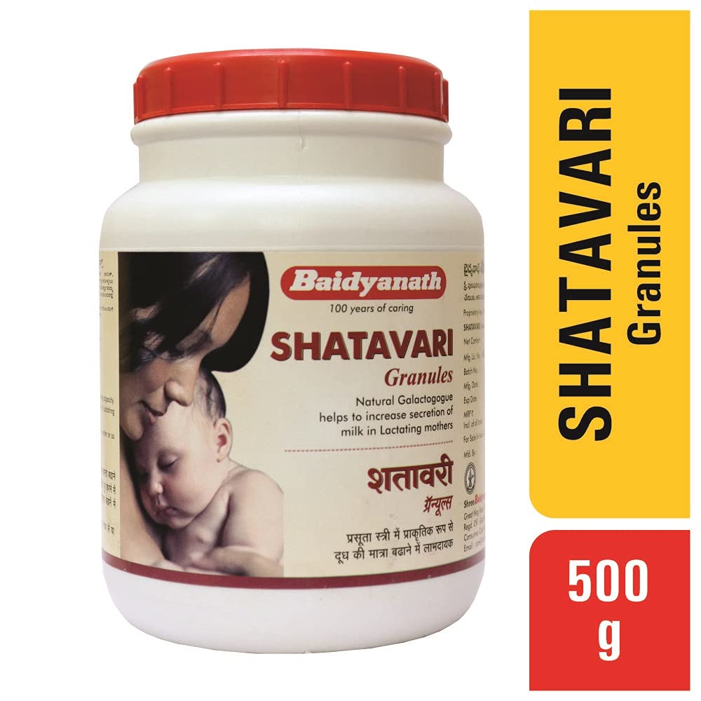 Baidyanath Гранулы Шатавари для женщин 500 г, упаковка 2 шт. - Гормональный баланс и поддержка пищеварения