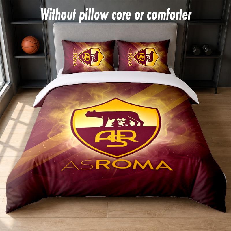 AS Roma Design Bed Bedding Set 1 Duvet Cover + 2 Pillowcases Soft Breathable Household Bed Linens