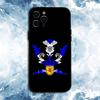 Шотландия Шотландский флаг Чехол для телефона Для iPhone 17, 16, 15, 14, 13, 12, 11 Plus, Pro Max, Мягкий силиконовый черный чехол