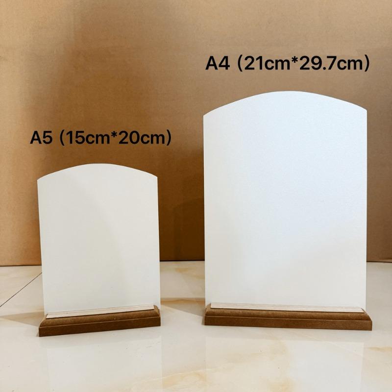 Новая деревянная мини-доска для записей, табличка для сообщений ручной работы, украшение для свадьбы, дня рождения, основа для головного убора