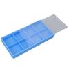 Watch Parts Organizer Plastic 8 Grids Storage Box Tool for Accessories Jewelry Beads Earring