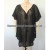 Summer Lace-Up Knit Beach Cover-Up