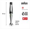 Immersion Blender Braun MQ 7035X MultiQuick 7 with Attachments