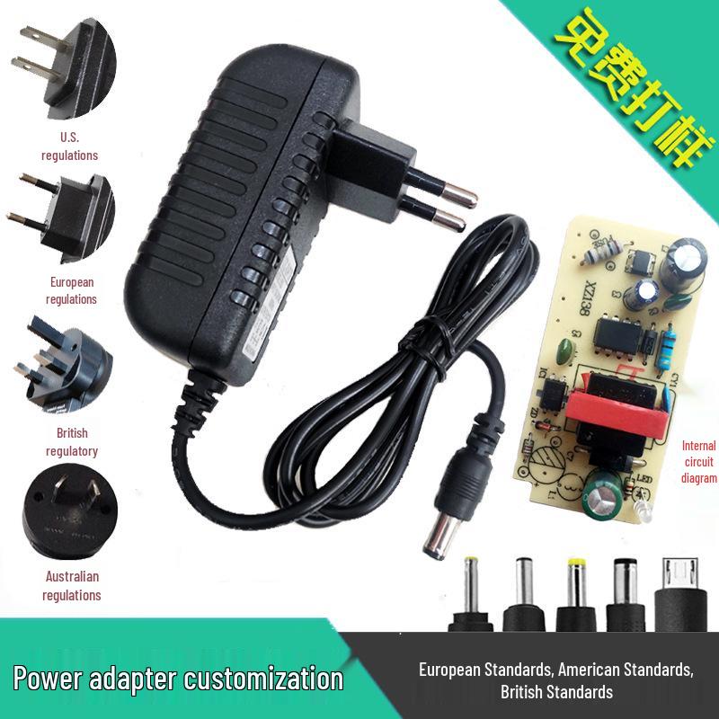5V 2A European Power Adapter for Fiber Optic Transceivers and Set-Top Boxes