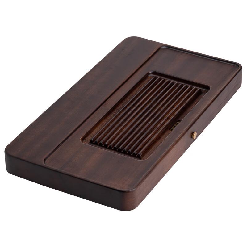 Walnut Style Dual-Use Drainage Tea Tray