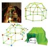 House Base Building Kit Tent Glowing Straws Construction Set