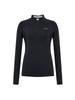 Женская футболка Eider Ice-Long с длинным рукавом на молнии_Черный