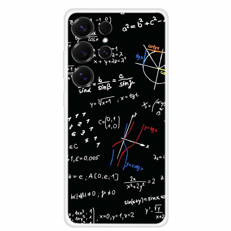 Чехол для Samsung Galaxy S26 Ultra Чехол для телефона Прозрачный Мягкий ТПУ Силиконовый Чехол для S 26 Ultra Прозрачный Funda Мультяшный Расписной Para