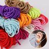 Vogue 2.5mm/2mm 5m/Pack Sewing Tools High Quality Coloured Durable DIY Elastic Band Handmade Sewing Material Accessories Elastic Cord