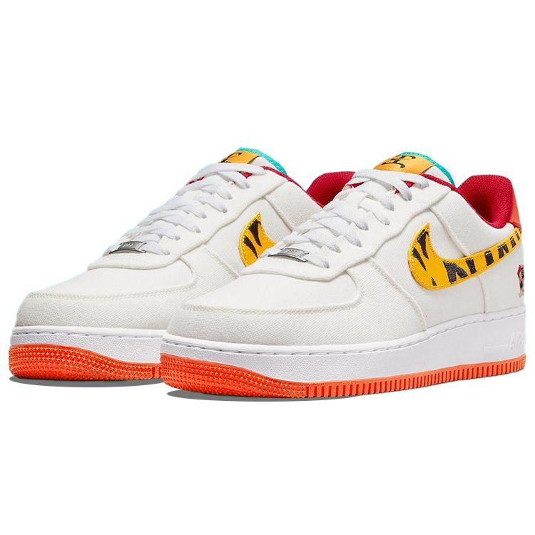 Nike Air Force 1 07 LV8 Year of the Tiger Men Sneakers White Sail University-Gold DR0147-171