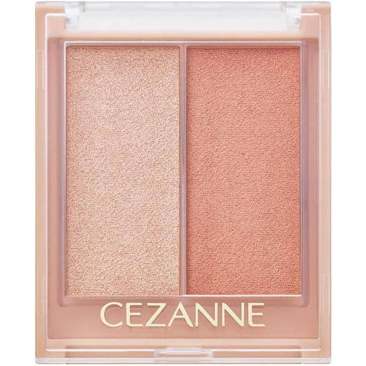 Cezanne Face Glow Color 01 Apricot Glow 02 Rose Glow 59g