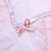 Fuanna Saint's Flower Brushed Polyester 4-Piece Bedding Set