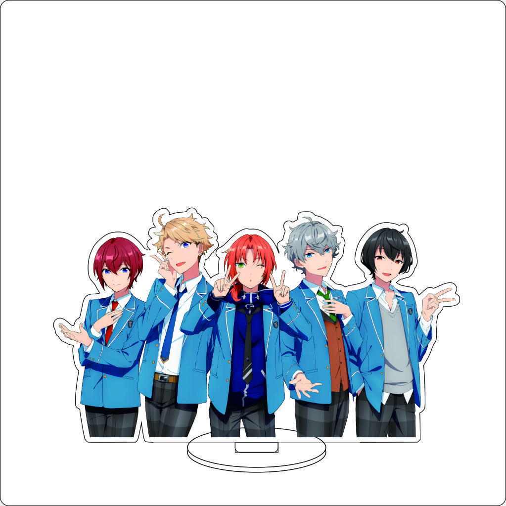 16 см Аниме Ensemble Stars Акриловая подставка-фигурка Хидака Хокуто Тэнсёин Эйти Хибики Ватару Подставка-фигурка Хэллоуинские подарки