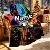 Custom Name Personalized Five Nights at Freddy's Print Blanket, Home Decor, Bedroom, Sofa, Camping, Couch, Gifts for Birthday ChristmasEnthusiasts