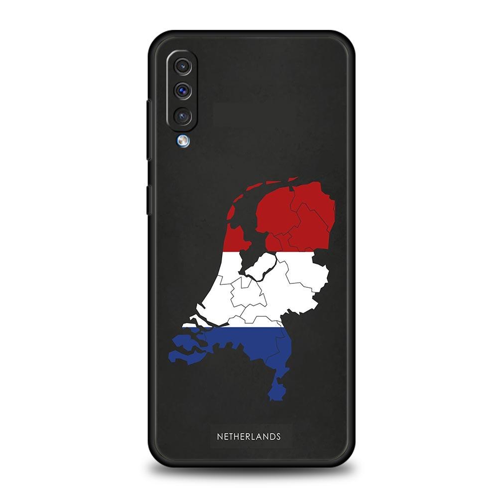 Dutch Flag Phone Case For Samsung Galaxy A56 A36 A26 A34 A17 A16 A06 A14 A12 A54 A72 A70 A30 A24 A22 A20e A52 A50 A40 A32 Cover