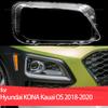 Для Hyundai KONA Kauai OS 2018 2019 2020 Крышка Фары Автомобильная Фара Стеклянная Линза Замена Передний Плафон Автомобильный Корпус