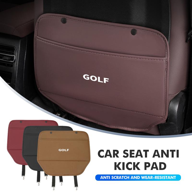 QEJMX1 Car Anti-dirty Pad Seat Back Protective Anti Kick Pad Accessory For Volkswagen VW Tiguan Scirocco Sagitar Magotan 4 5 6 7 MK4