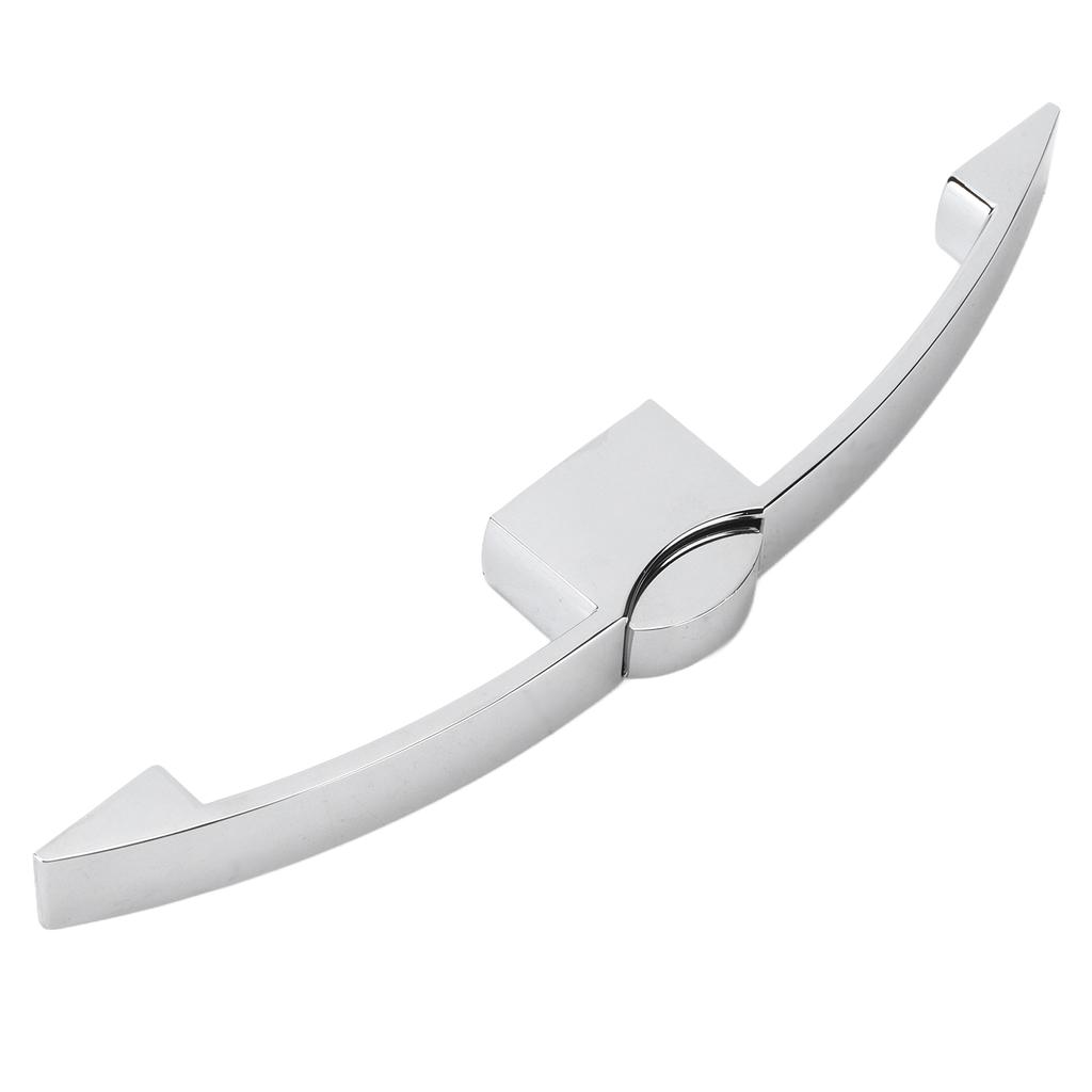 Кнопочная ручка для автофургона, защелка, замок, форма дуги, глянцевое серебро, для автоприцепов, кемперов