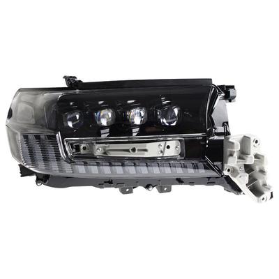 Модификация фары Land Cruiser: Бегущая лошадь светодиодные ДХО и динамичный указатель поворота с хрустальной линзой